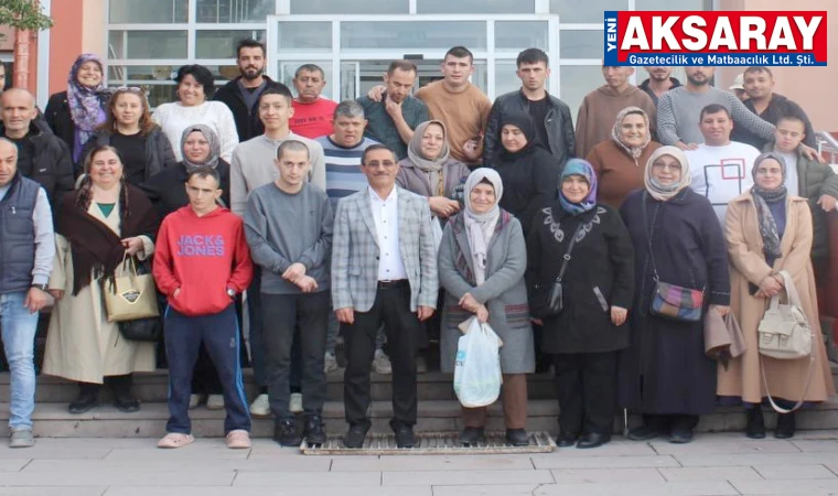 ŞEHİT AİLELERİ VE ÖZEL BİREYLER BİR ARAYA GELDİ Duygu dolu buluşma