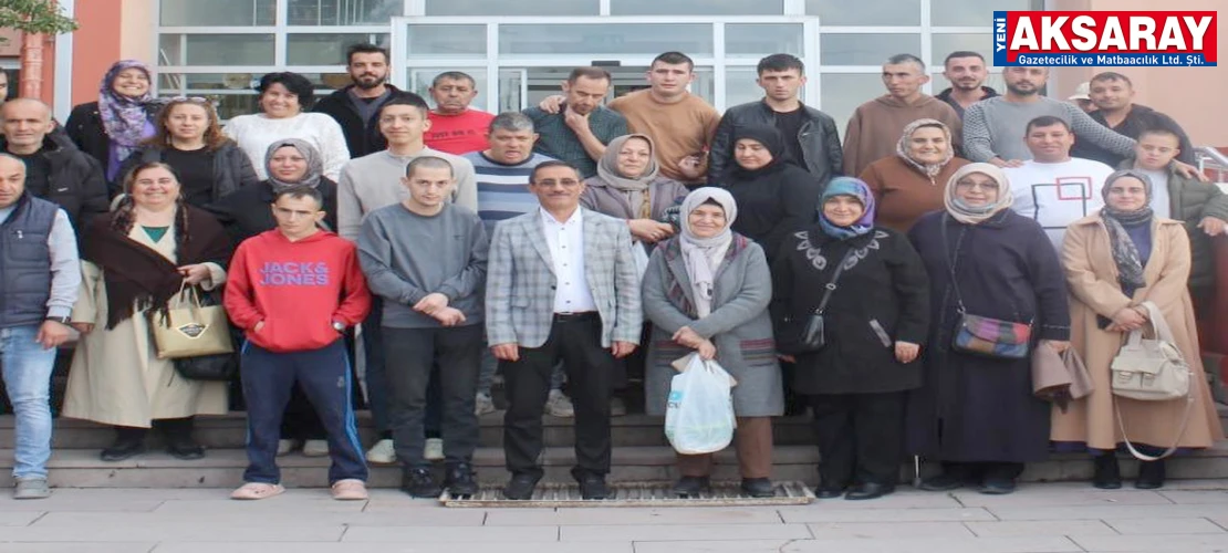 ŞEHİT AİLELERİ VE ÖZEL BİREYLER BİR ARAYA GELDİ Duygu dolu buluşma