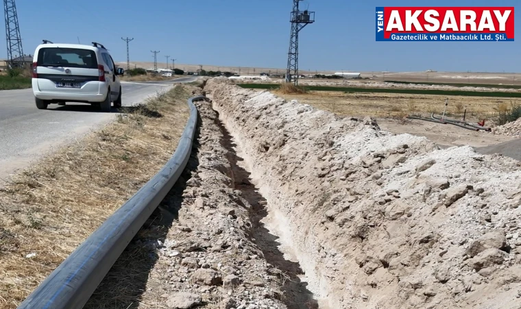 TEMİZ SU HATTI 55 Kilometrelik şebeke yenilendi