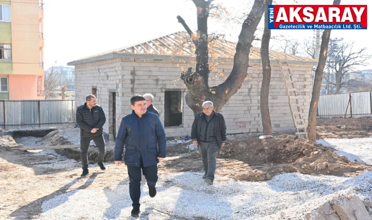 Terlemez Baba Türbesi ve Mescit’inde yenileme çalışmaları başladı