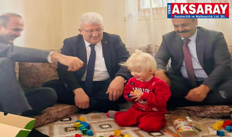 VALİLİK, BELEDİYE VE ÜNİVERSİTEDEN ANLAMLI ZİYARET Özel bireylerin gönül kapıları çalındı