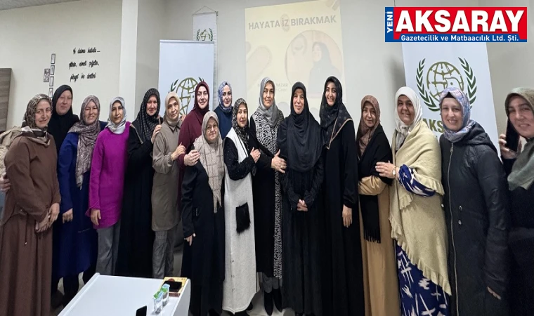 Aksaray İHH’dan “Hayata İz Bırakmak” Konferansı
