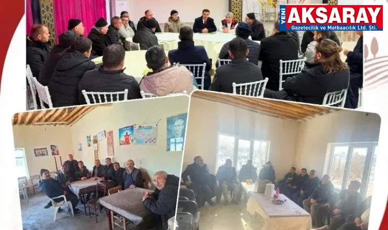 AKSARAY TARIMINDA YENİ DÖNEM Cuma buluşmaları ile çiftçinin nabzı tutuluyor