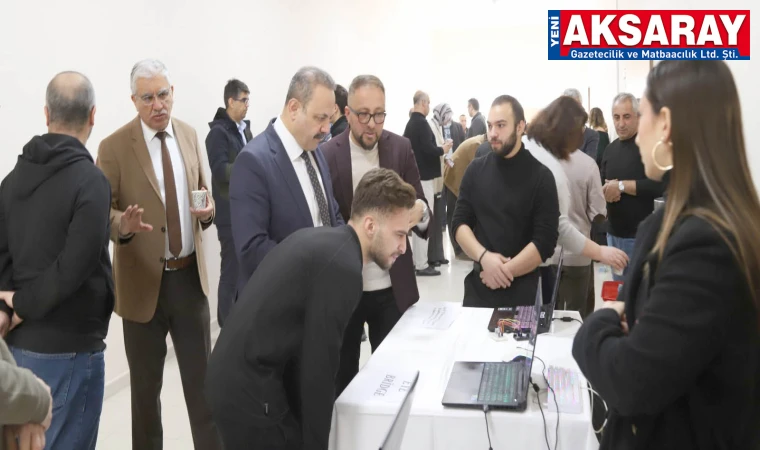 Aksaray Üniversitesinde gelişmiş proje sergisi