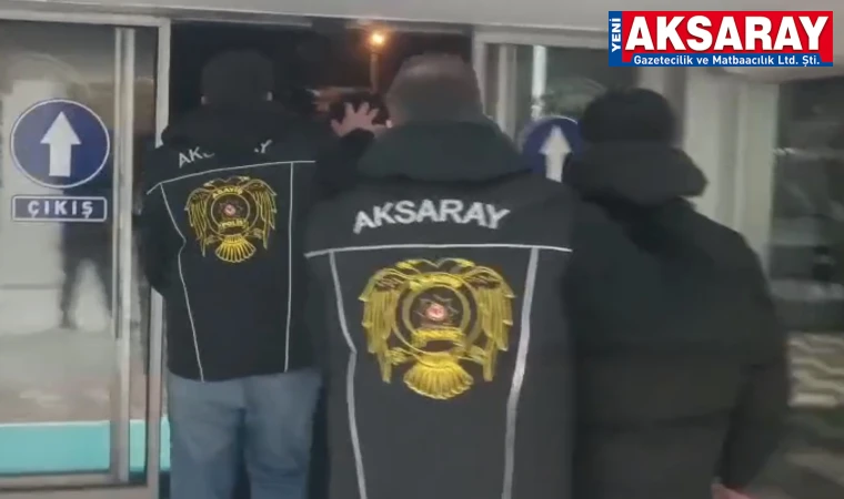 Aksaray'da bıçakçı dükkanını soyan 3 şüpheli yakalandı