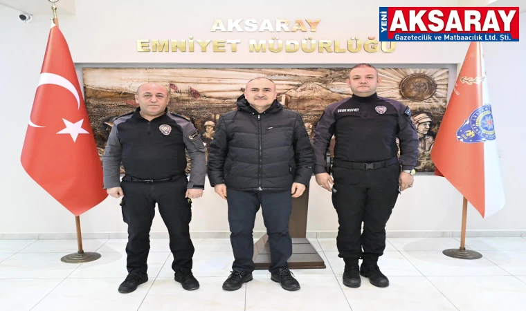 Emniyet teşkilatında üst düzey ziyaret