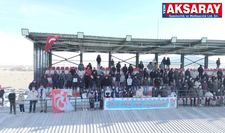 Eskil’e bağlı köyde Trabzonspor sevgisi