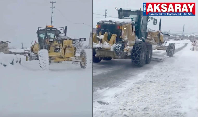 İL ÖZEL İDARESİ’NDEN KAR SEFERBERLİĞİ Hiçbir köy yolu kapalı kalmayacak
