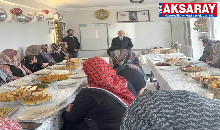 Kur’an Kursundan anlamlı yardım eli ve yağmur duası