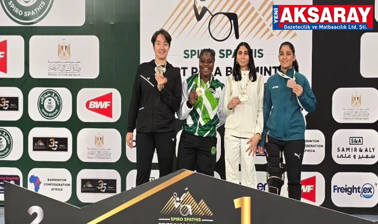 MISIR’DA AKSARAY RÜZGARI Halime Yıldız dünya ikincisi