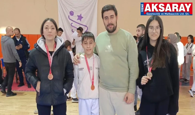 ORTAKÖY’ÜN ALTIN KIZLARI Taekwondo il seçmelerine damga vurdular