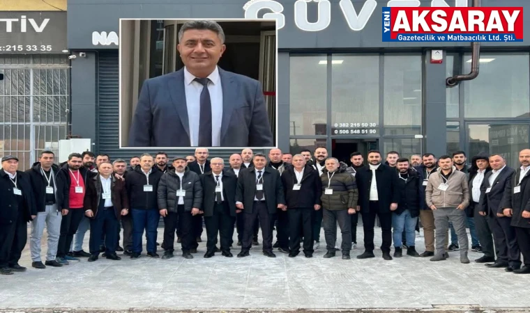 Şoförler Odası yeni başkanını belirledi