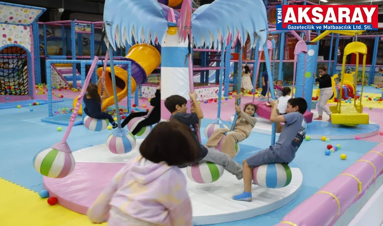 Tatilde Çocuk Eğlence Merkezi ziyaretçi akınına uğruyor