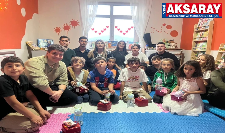 Üniversite öğrencileri 13 sosyal sorumluluk projesi yaptı