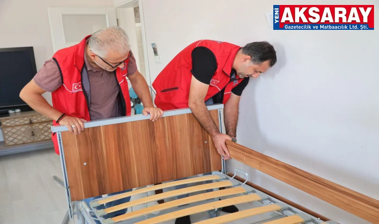 Yatalak hastalara ücretsiz hasta yatağı desteği