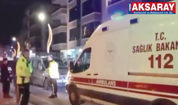 Yolun karşısına geçmek isterken araç çarptı