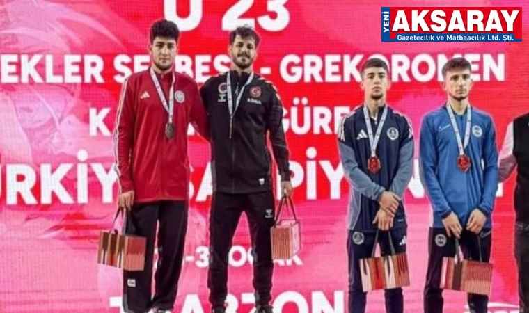 Aksaray Üniversitesi spor alanında üç şampiyonluk elde etti