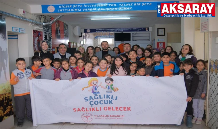 Aksaray’ın Minik Sağlık Elçisi artıyor