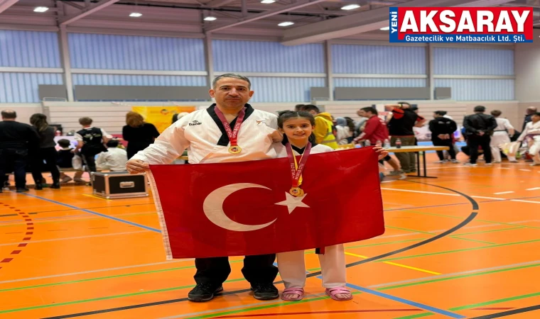 Baba kız şampiyonluk getirdi