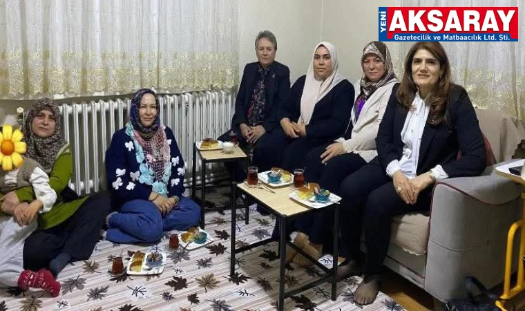 Depremzede ailelere vefa ziyareti