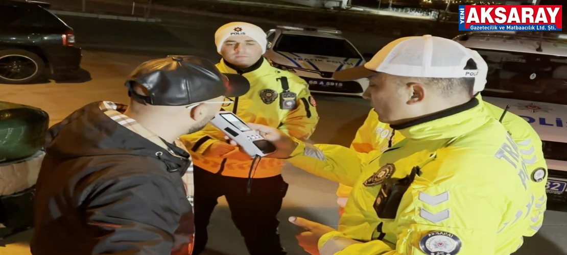 Direksiyon başında alkollü yakalandı