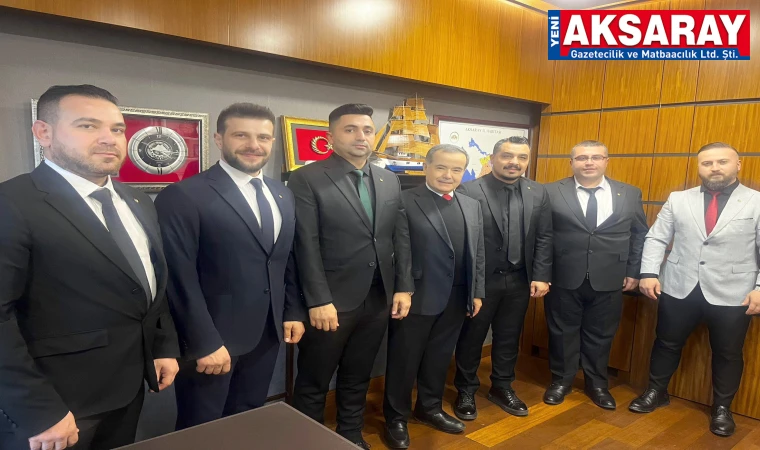 HEDEF GÜÇLÜ ÜRETİM Aksaray’ın genç girişimcilerinden TBMM çıkarması