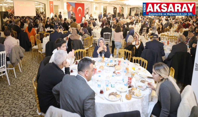 İFTAR ŞEHİT YAKINLARI VE GAZİLERLE AÇILDI İlk gün ‘Büyük Aile Sofrası’ kuruldu