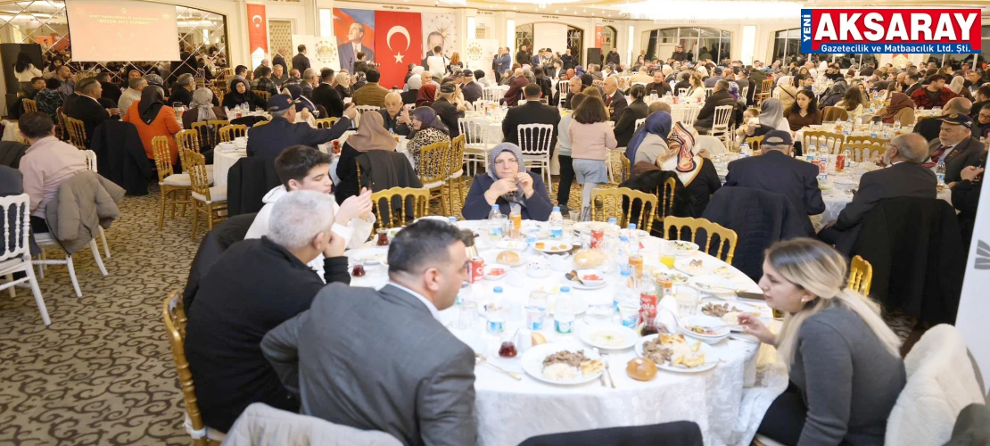 İFTAR ŞEHİT YAKINLARI VE GAZİLERLE AÇILDI İlk gün ‘Büyük Aile Sofrası’ kuruldu