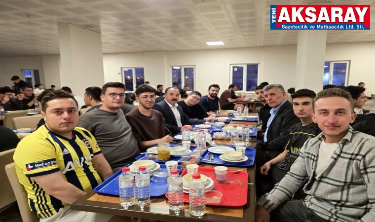 İftarda öğrenci sofrası