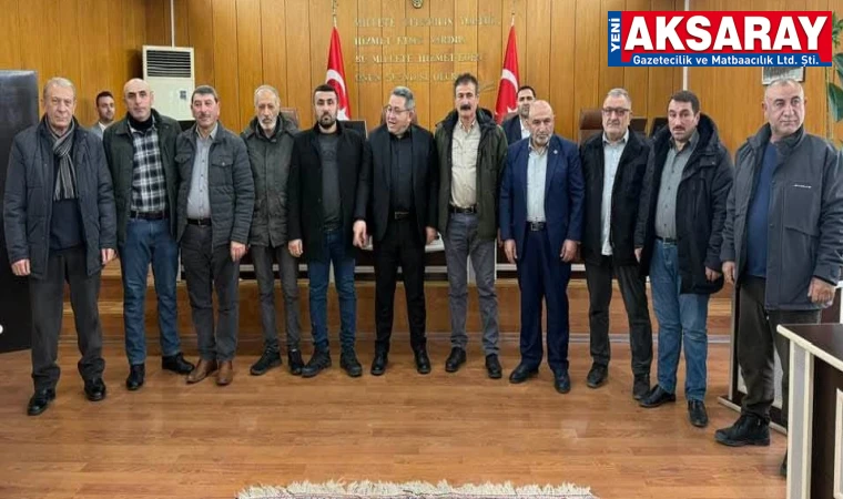 MECLİSTE MUHTARLAR ZİRVESİ 8 Köyün talepleri masaya yatırıldı