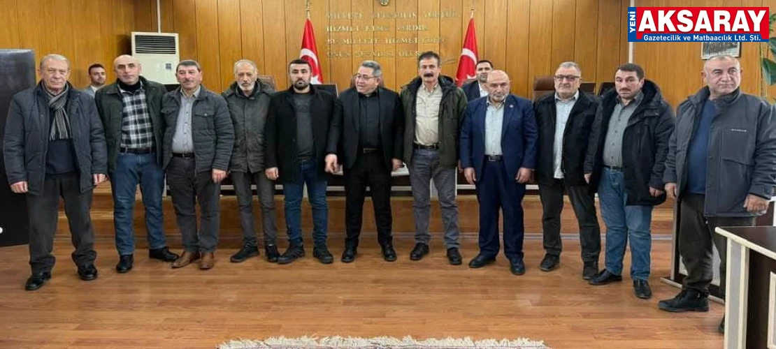 MECLİSTE MUHTARLAR ZİRVESİ 8 Köyün talepleri masaya yatırıldı