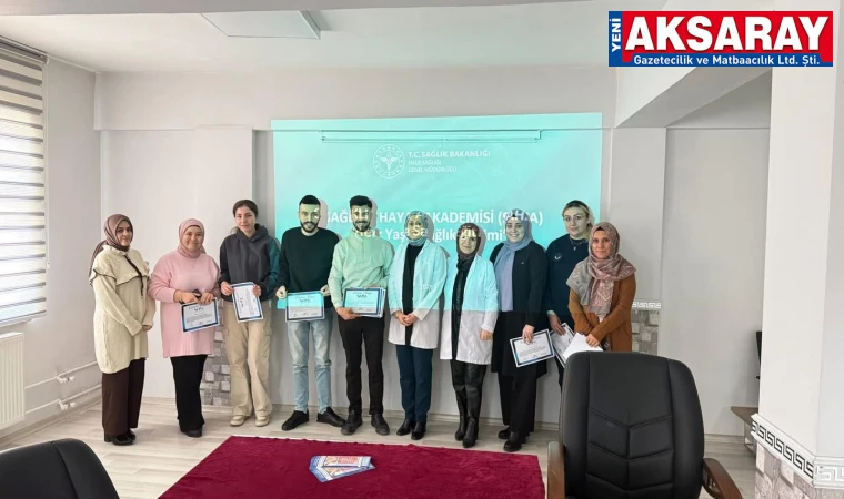 Ortaköy Belediyesi’nde "Sağlıklı Hayat" eğitimi