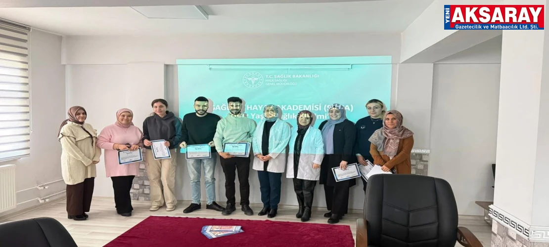 Ortaköy Belediyesi’nde "Sağlıklı Hayat" eğitimi