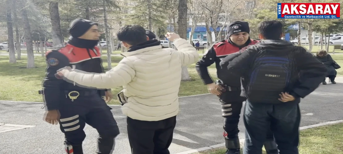 Park, bahçe ve okul bölgeleri denetim altında