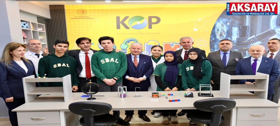 SOMUNCUBABA ANADOLU LİSESİ’NDE 6 YENİ ATÖLYE Eğitime KOP desteği