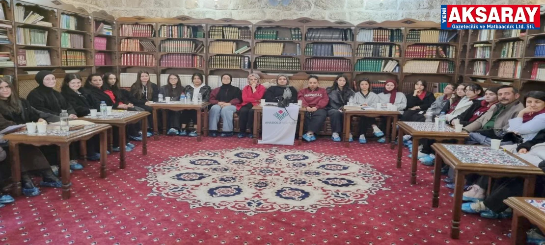 Tarihi Medresede edebiyat rüzgârı