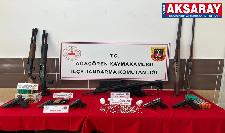 UYUŞTURUCU VE KAÇAK SİLAH OPERASYONU: 7 Gözaltı