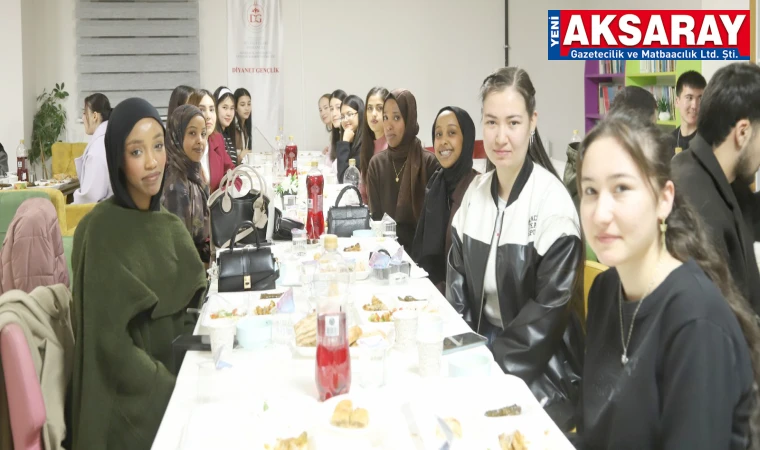 Yabancı öğrencilere iftar verildi