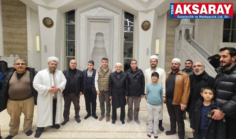 Yeni ibadethane teravih namazı ile açıldı