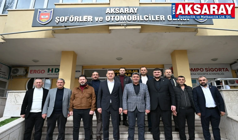 Yeni yönetime hayırlı olsun ziyareti