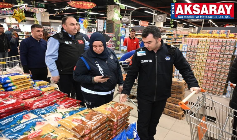 Zabıta’dan Ramazan mesaisi