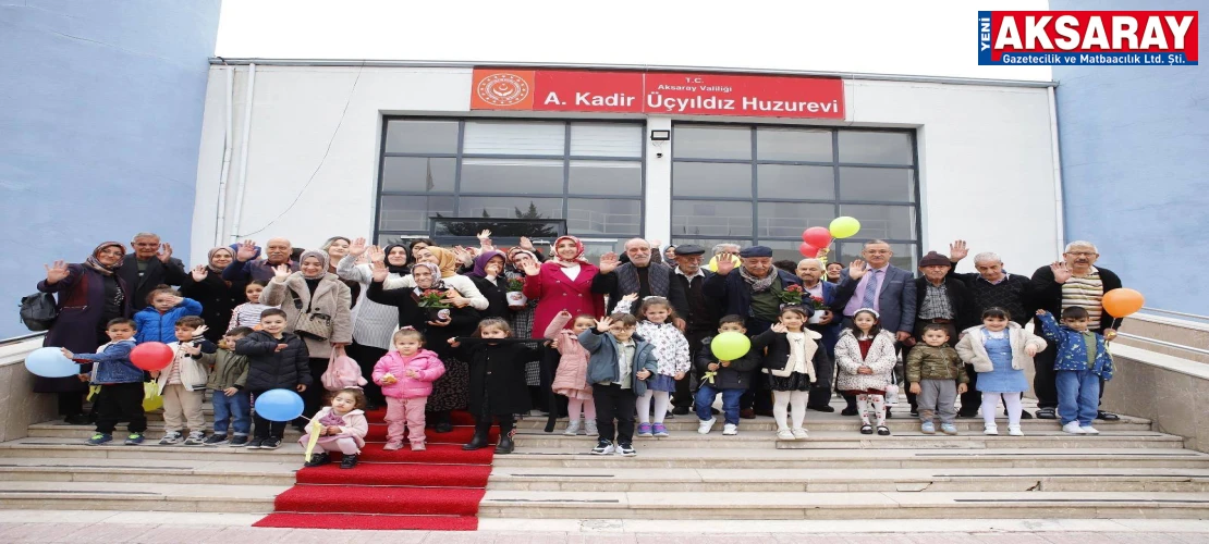 AKMEK’TEN HUZUREVİNE GÖNÜL KÖPRÜSÜ  Sevgi paylaştıkça çoğalır