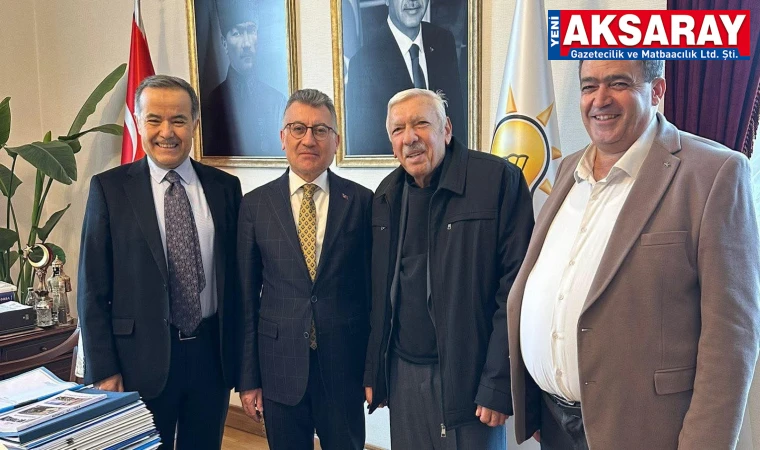 Aksaray heyeti Grup Başkanı Güler ile buluştu