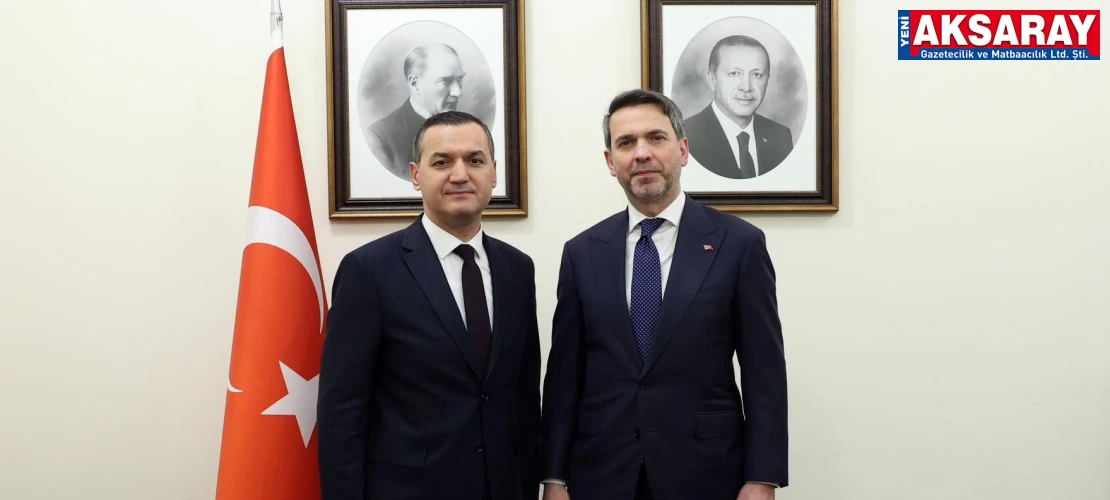 AKSARAY’IN DOĞALGAZ TALEBİ BAKANLIKTA Milletvekili Yaldır dosyayı bakan Bayraktar’a sundu