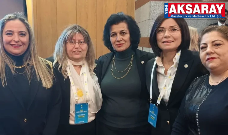 Aksaraylı kadınlar Ankara’da ‘adalet ve hayat’  paneline katıldılar