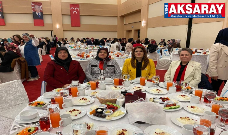 Aksaraylı kadınlar Bahçeli’nin sofrasında