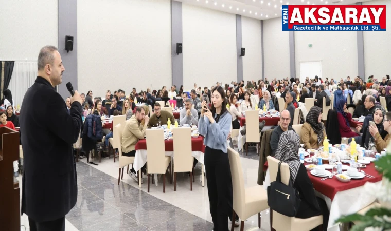 ASÜ’DE AKADEMİK VE İDARİ PERSONEL İftar programında bir araya geldi