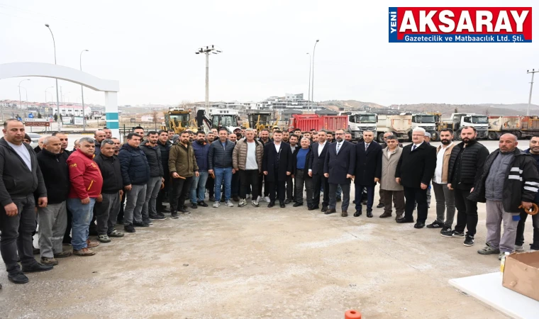 BELEDİYEDE BAYRAMLAŞMA En büyük güç personel emeği