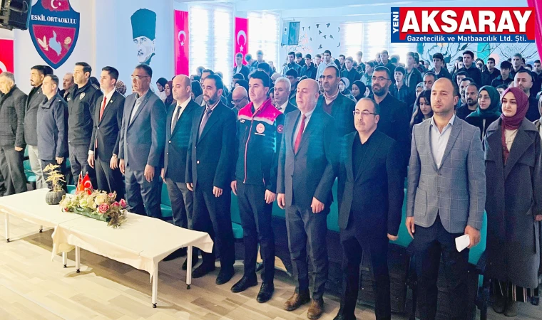 Eskil’de milli marşımızın 105. yılı coşkuyla kutlandı