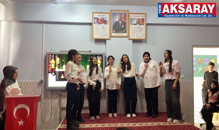 Güzelyurt'ta okullarda Ramazan etkinliği